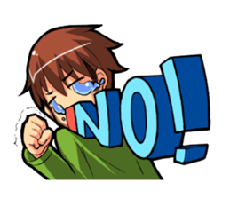 Even I'm working hard! sticker #204556