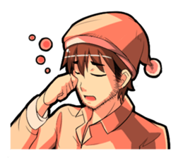 Even I'm working hard! sticker #204558