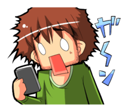 Even I'm working hard! sticker #204576