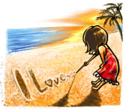 ArtRJ: HAWAII & Surfing (world.var) sticker #204700