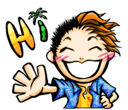 ArtRJ: HAWAII & Surfing (world.var) sticker #204703