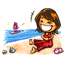 ArtRJ: HAWAII & Surfing (world.var) sticker #204710