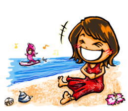 ArtRJ: HAWAII & Surfing (world.var) sticker #204710