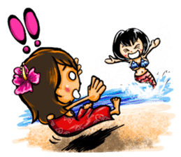 ArtRJ: HAWAII & Surfing (world.var) sticker #204712