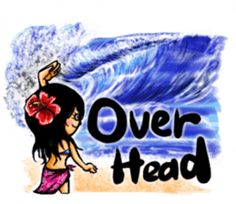 ArtRJ: HAWAII & Surfing (world.var) sticker #204728