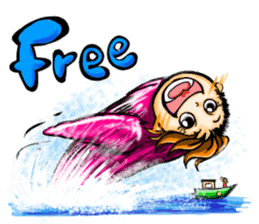 ArtRJ: HAWAII & Surfing (world.var) sticker #204729