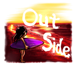 ArtRJ: HAWAII & Surfing (world.var) sticker #204735