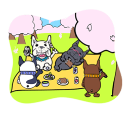 BUHI 4 LIFE pert2 frenchbulldogs Life sticker #204909