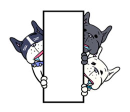 BUHI 4 LIFE pert2 frenchbulldogs Life sticker #204916