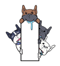 BUHI 4 LIFE pert2 frenchbulldogs Life sticker #204917