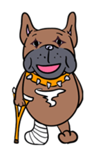 BUHI 4 LIFE pert2 frenchbulldogs Life sticker #204931