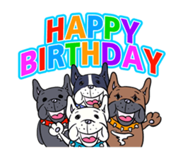 BUHI 4 LIFE pert2 frenchbulldogs Life sticker #204936