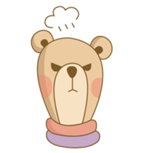 Hello bear sticker #204979