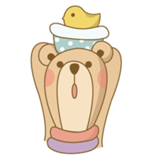 Hello bear sticker #204980