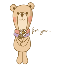 Hello bear sticker #205009