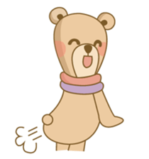 Hello bear sticker #205016