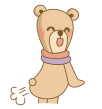 Hello bear sticker #205016