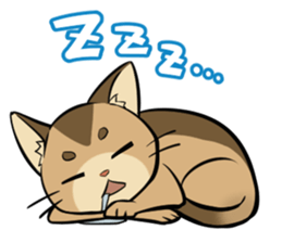 Abyssinian's hinata sticker #206317