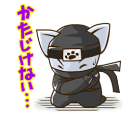 CHONMAGE TAIL -EDO CATS- sticker #206983