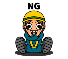 sit down sticker #207010