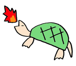 Turtle with me sticker #207435
