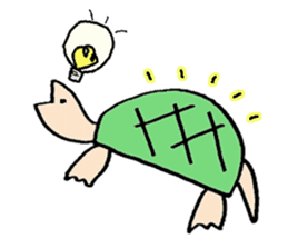 Turtle with me sticker #207436