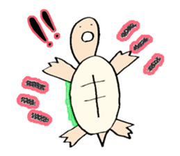 Turtle with me sticker #207440