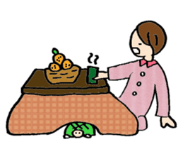 Turtle with me sticker #207446