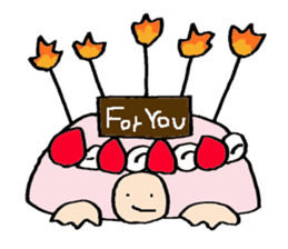 Turtle with me sticker #207461
