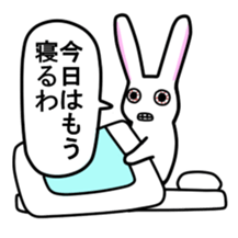 Rabbit sticker #207549
