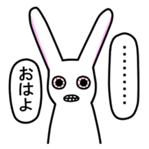 Rabbit sticker #207552