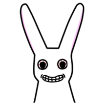 Rabbit sticker #207558