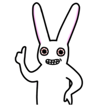 Rabbit sticker #207559
