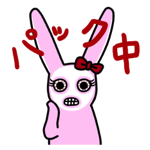Rabbit sticker #207580