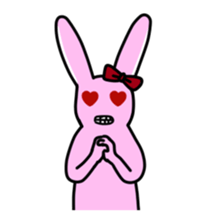 Rabbit sticker #207582