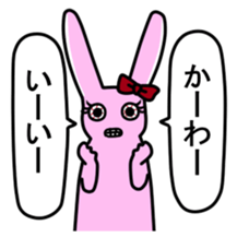 Rabbit sticker #207585