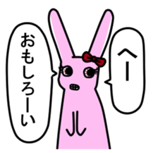 Rabbit sticker #207586