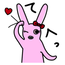 Rabbit sticker #207587