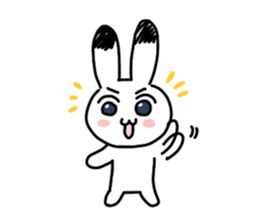 just rabbit sticker #207669