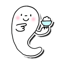 Is this a ghost? sticker #207925
