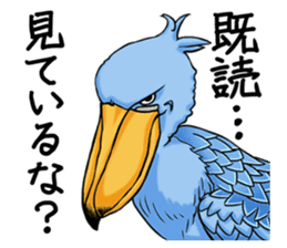 go!go!shoebill! sticker #208043