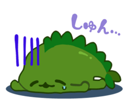 Beans dinosaur sticker #208473