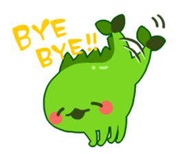 Beans dinosaur sticker #208508