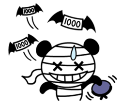 Damage Panda sticker #208691