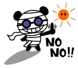 Damage Panda sticker #208697