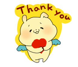 Angel Rabbit sticker #208841