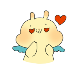 Angel Rabbit sticker #208846