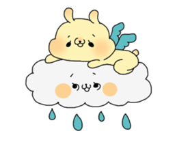 Angel Rabbit sticker #208850