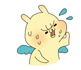 Angel Rabbit sticker #208851