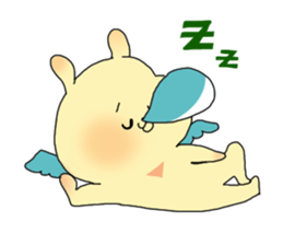 Angel Rabbit sticker #208852
